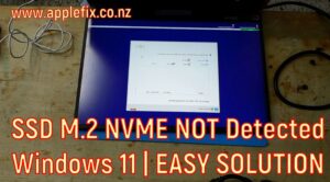 windows 11 ssd not detected