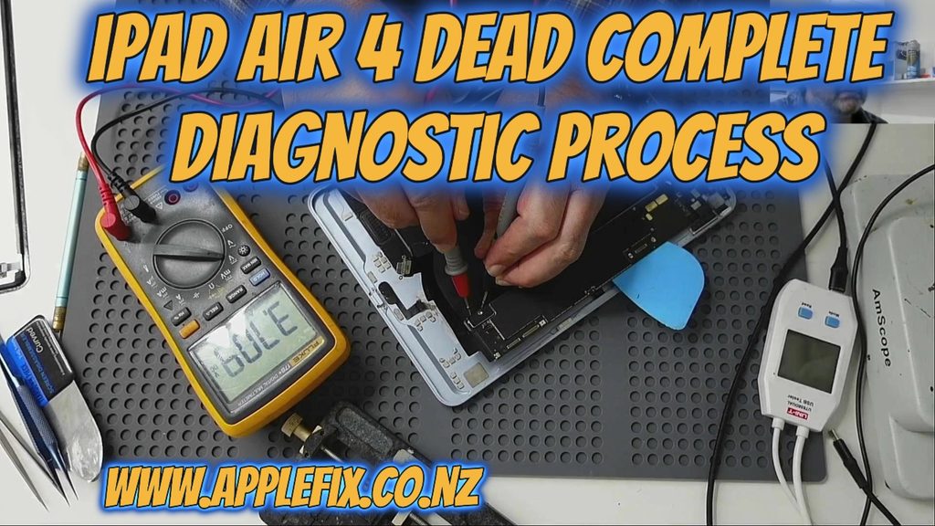 a completely dead iPad Air 4 requires proper diagnosis rather than simply replacing the battery or charging port